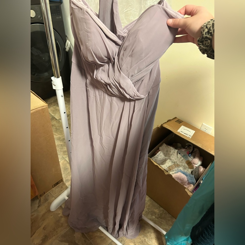 Purple Bridesmaids Dress